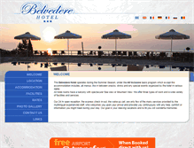 Tablet Screenshot of belvedere-corfu.gr